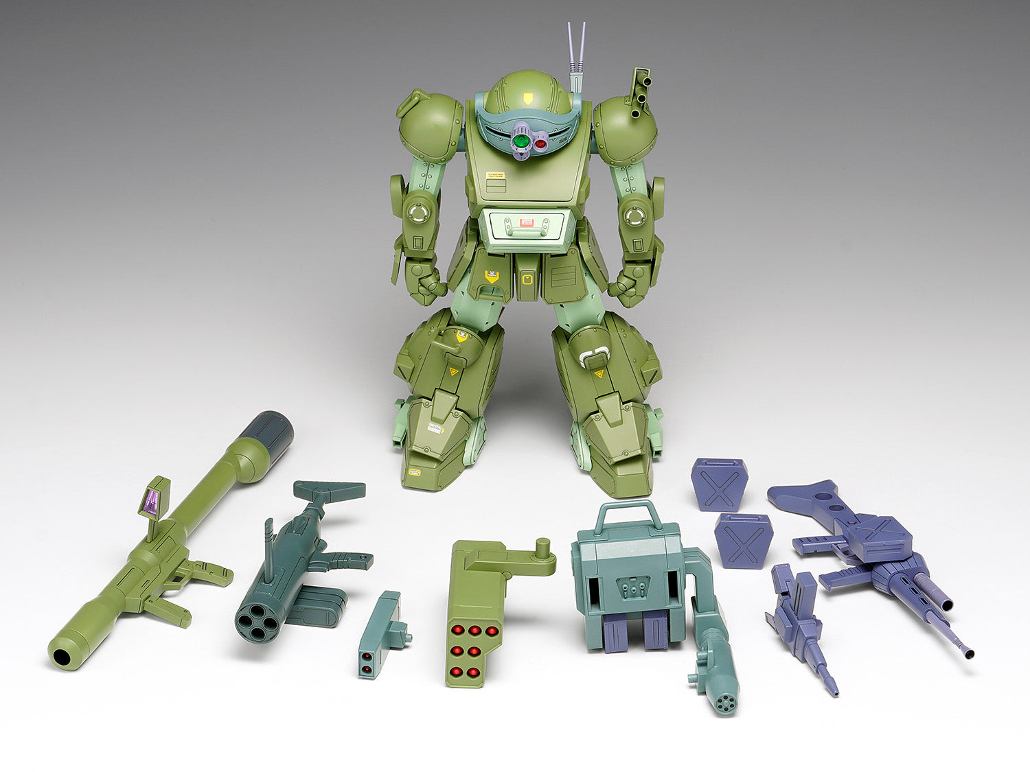 Armored Trooper Votoms The Last Red Shoulder Scope Dog Turbo Custom DX Model Kit