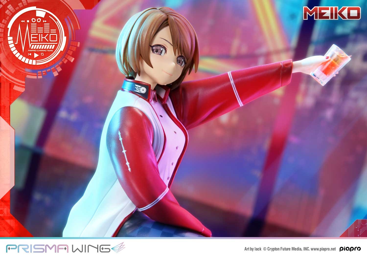 Prime 1 Studio PRISMA WING Piapro Characters MEIKO Art by lack 1/7 Figure JAPAN