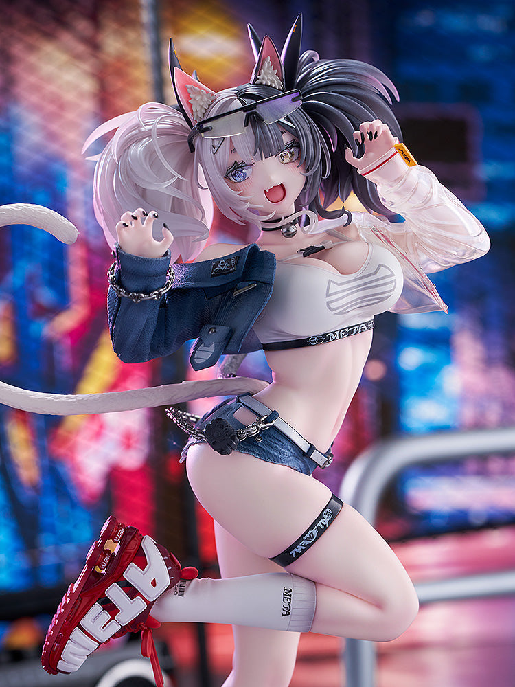 Wonderful Works Neko Metal Original Character Melterna Girl Metako 1/7 Figure