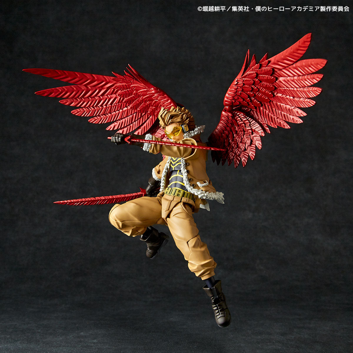 Kaiyodo Revoltech Amazing Yamaguchi My Hero Academia Hawks Action Figure JAPAN