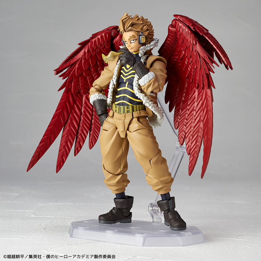 Kaiyodo Revoltech Amazing Yamaguchi My Hero Academia Hawks Action Figure JAPAN