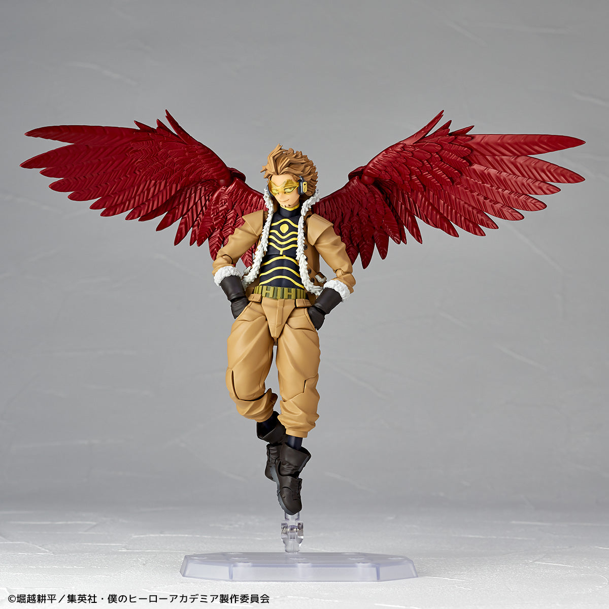 Kaiyodo Revoltech Amazing Yamaguchi My Hero Academia Hawks Action Figure JAPAN