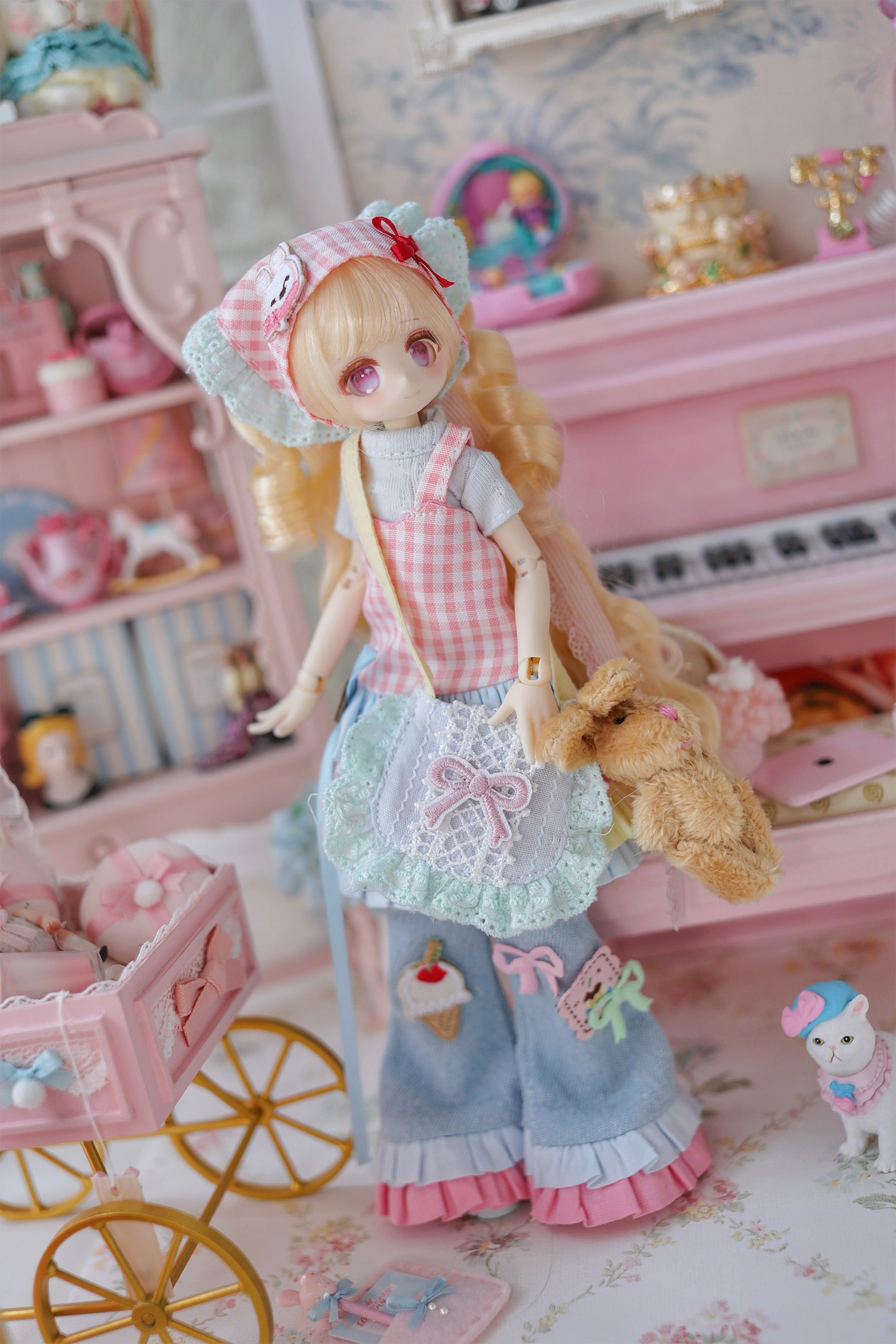 Ji Dong Shun Xi MomoTale Tales of Four Seasons Cafe BJD Doll JAPAN OFFICIAL
