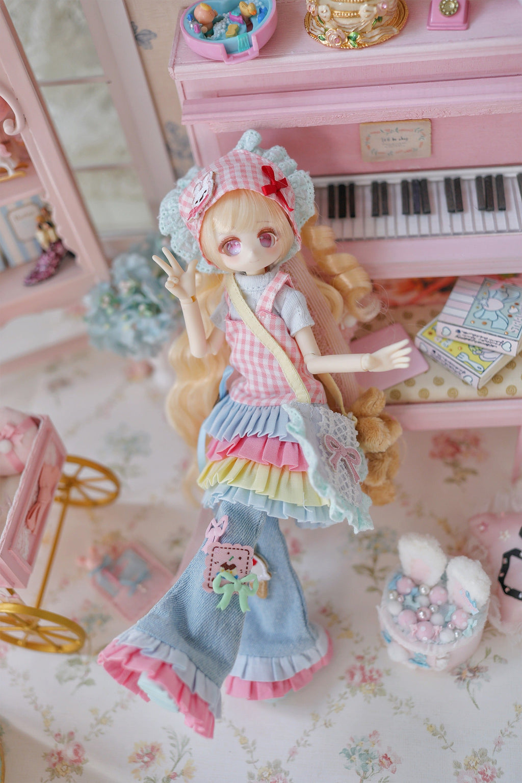 Ji Dong Shun Xi MomoTale Tales of Four Seasons Cafe BJD Doll JAPAN OFFICIAL