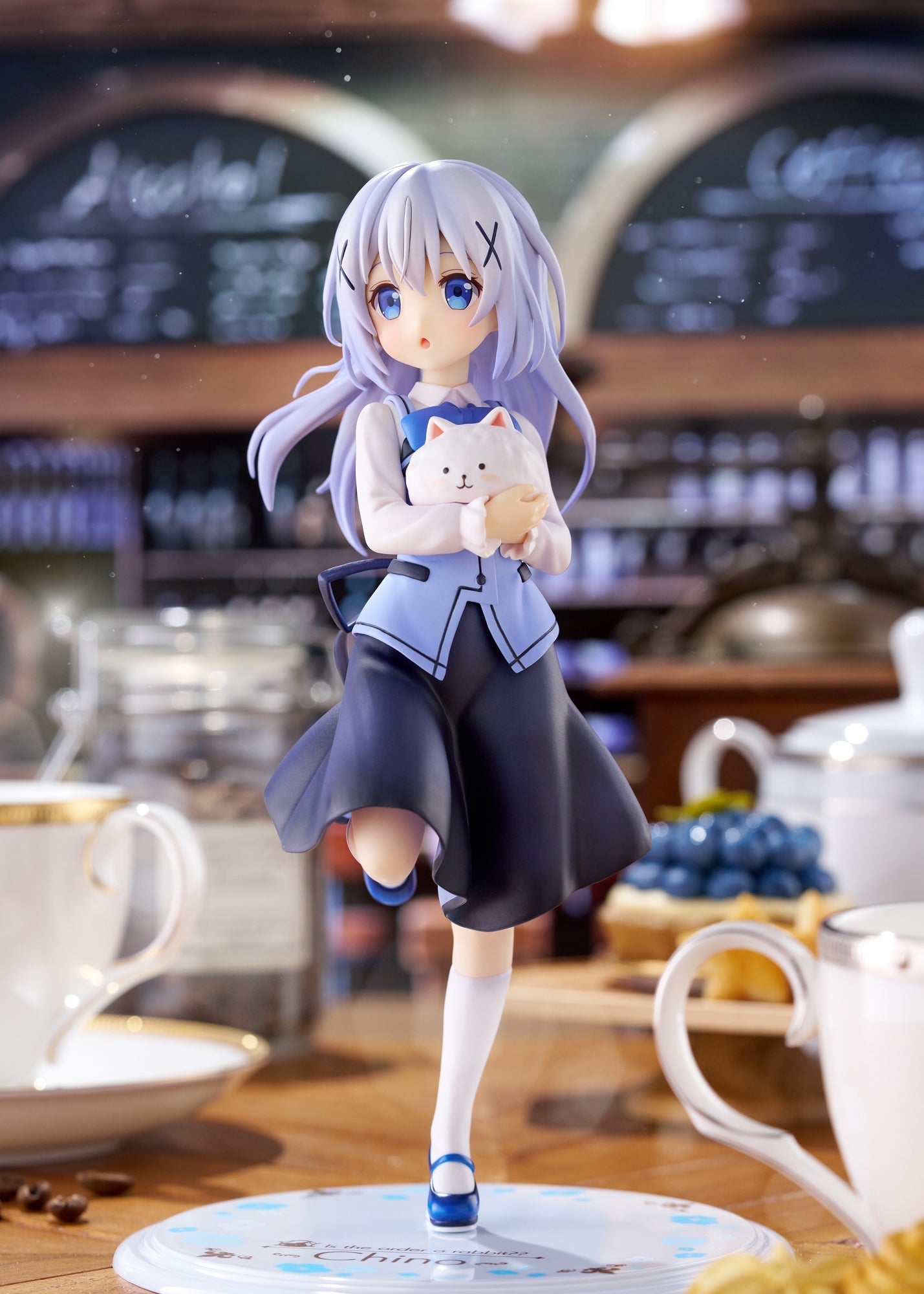 Plum Is the order a rabbit?? Chino Cafe Style 1/7 Figure JAPAN OFFICIAL