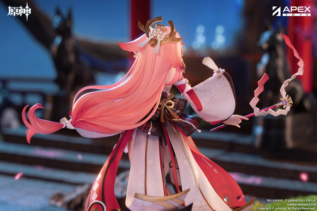 APEX Genshin Impact Yae Miko Astute Amusement Ver. 1/7 Figure JAPAN OFFICIAL