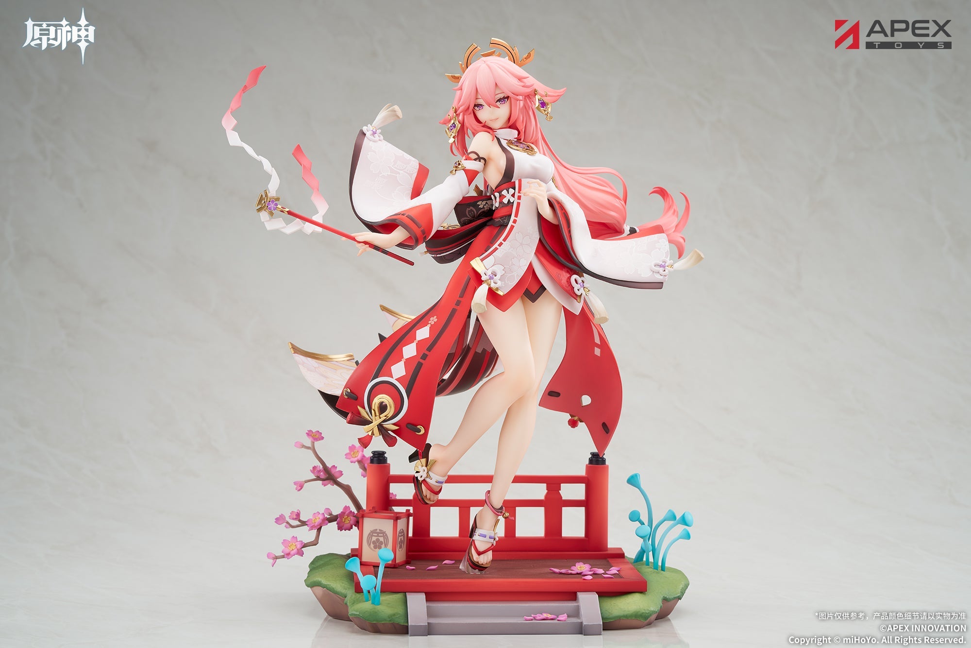 APEX Genshin Impact Yae Miko Astute Amusement Ver. 1/7 Figure JAPAN OFFICIAL