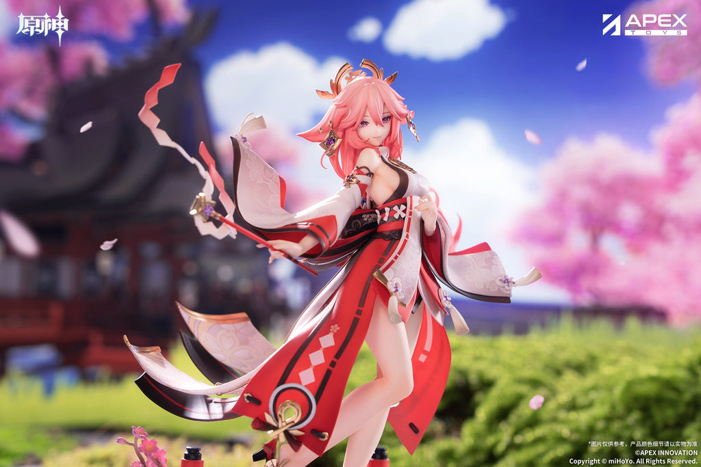 APEX Genshin Impact Yae Miko Astute Amusement Ver. 1/7 Figure JAPAN OFFICIAL