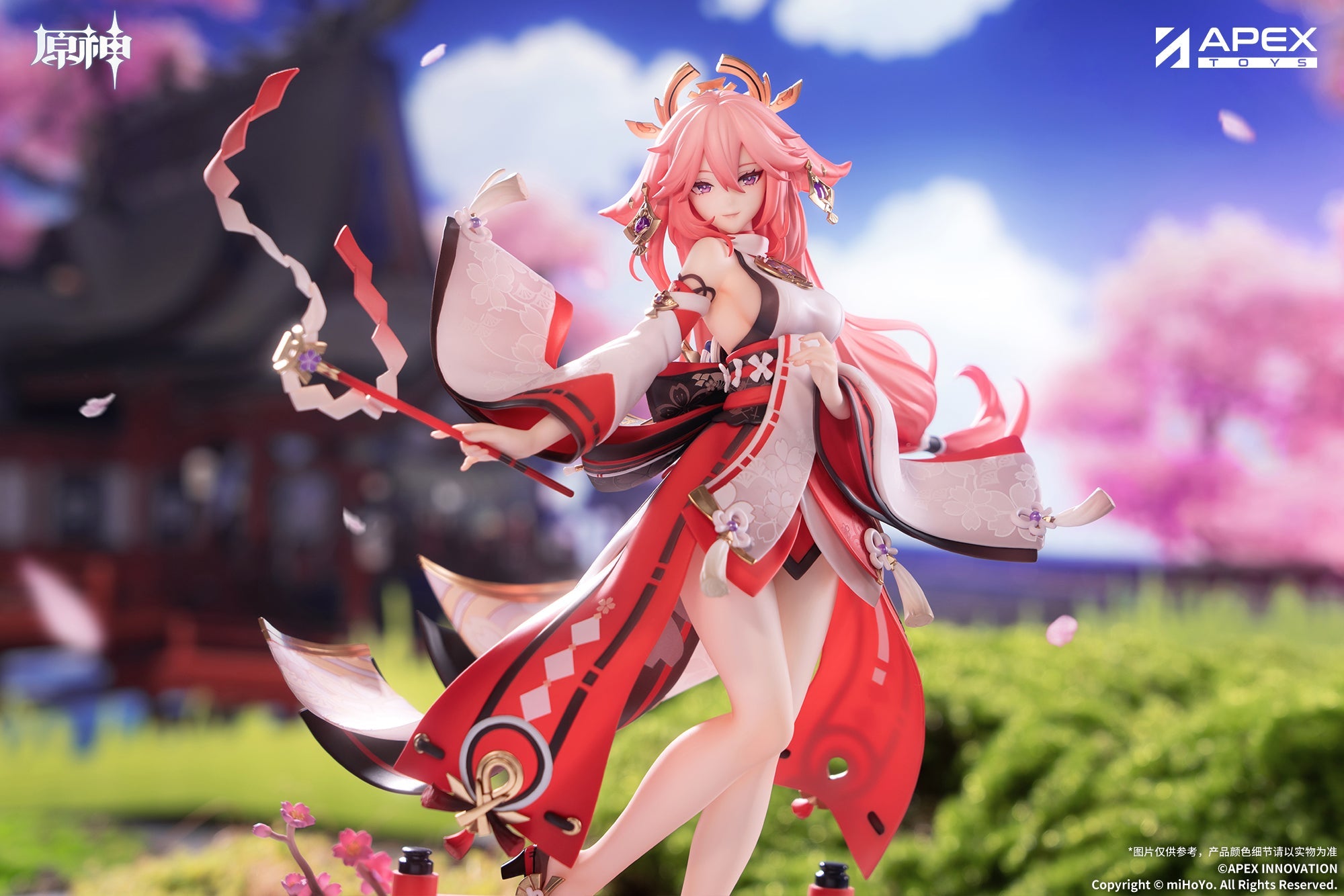 APEX Genshin Impact Yae Miko Astute Amusement Ver. 1/7 Figure JAPAN OFFICIAL