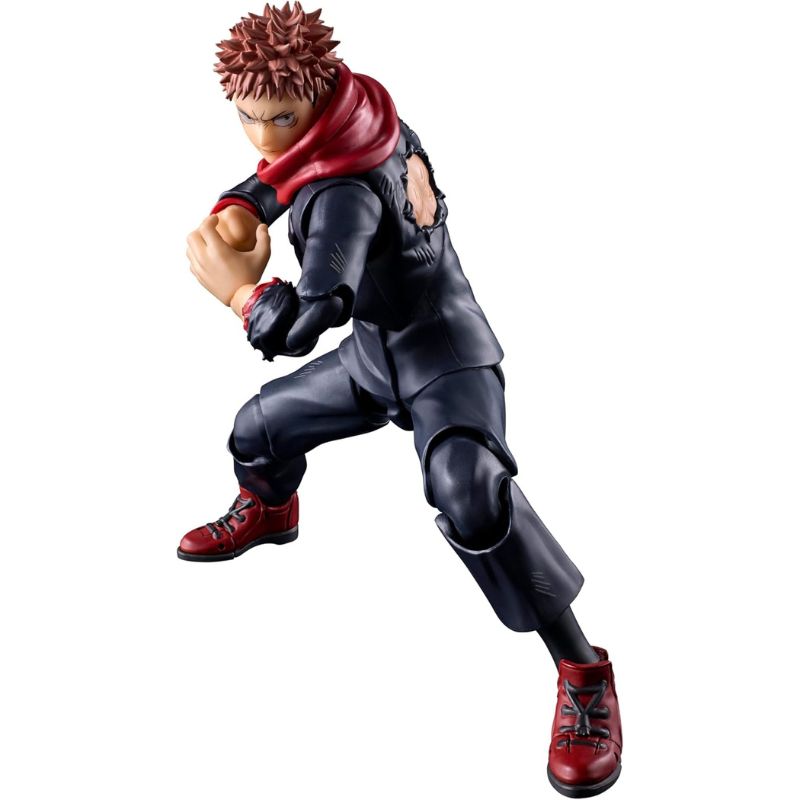 BANDAI S.H.Figuarts Jujutsu Kaisen Yuji Itadori 120% Potential Action Figure
