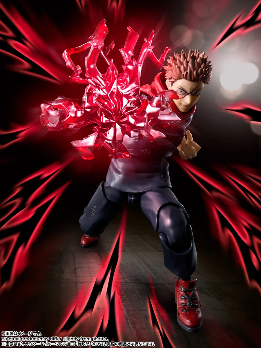 BANDAI S.H.Figuarts Jujutsu Kaisen Yuji Itadori 120% Potential Action Figure