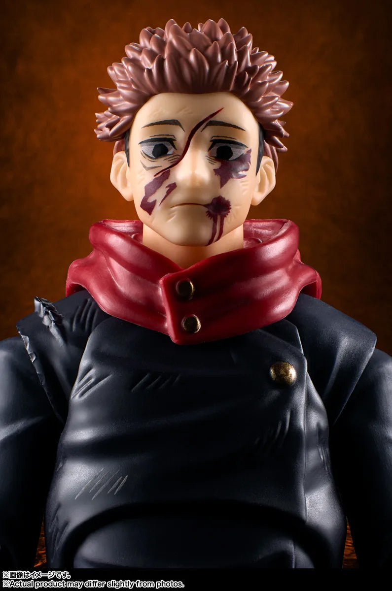 BANDAI S.H.Figuarts Jujutsu Kaisen Yuji Itadori 120% Potential Action Figure