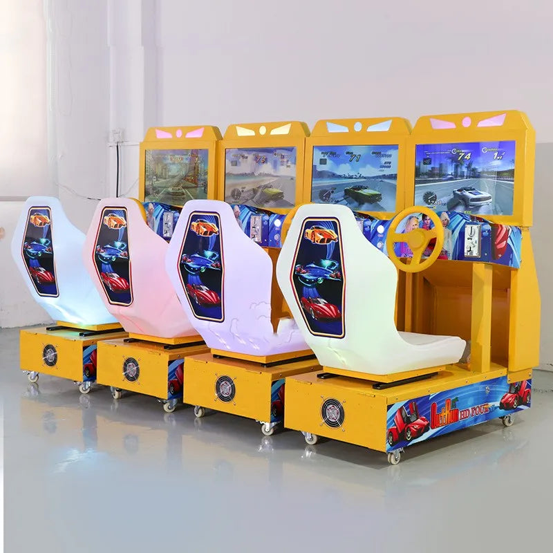 Race Car Arcade Machine Racing Simulator Rig for all Kids