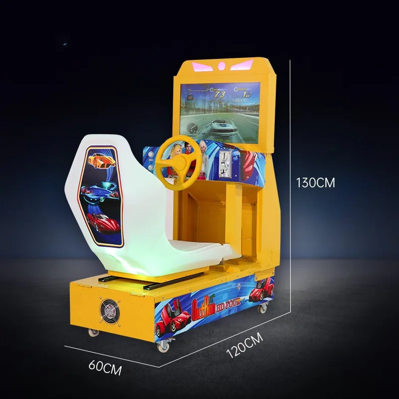 Race Car Arcade Machine Racing Simulator Rig for all Kids