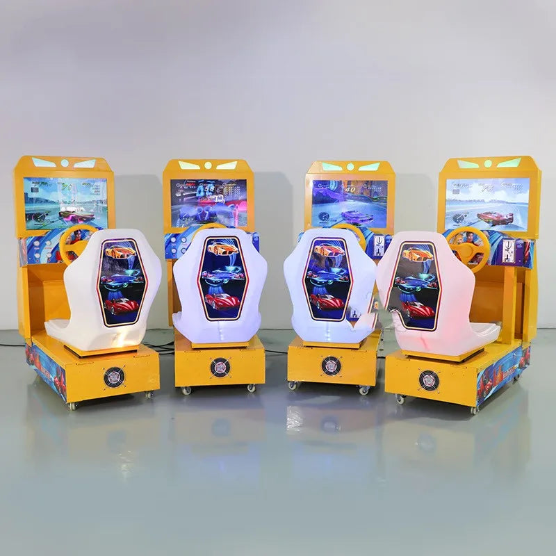 Race Car Arcade Machine Racing Simulator Rig for all Kids