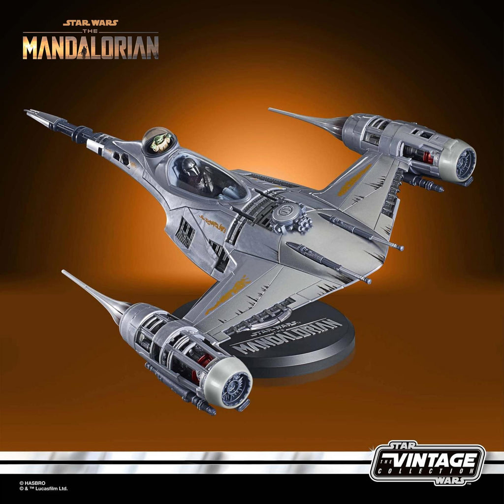 Star Wars The Mandalorian 3.75 Inch Action Figure and N-1 Starfighter Playset