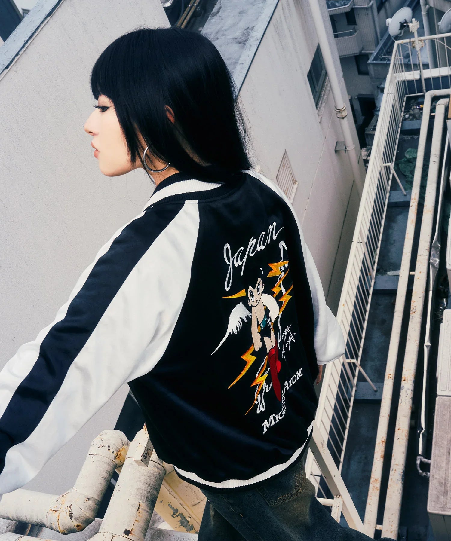 HOMEGAME Tokyo x Astro Boy ATOM SOUVENIR JACKET Reversible [HG251001] - Japan Exclusive
