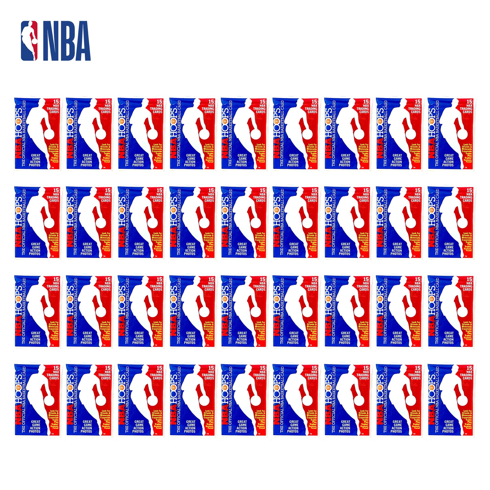 NBA 1989-90 Hoops Basketball Series 2 Card Box | 36 Packs