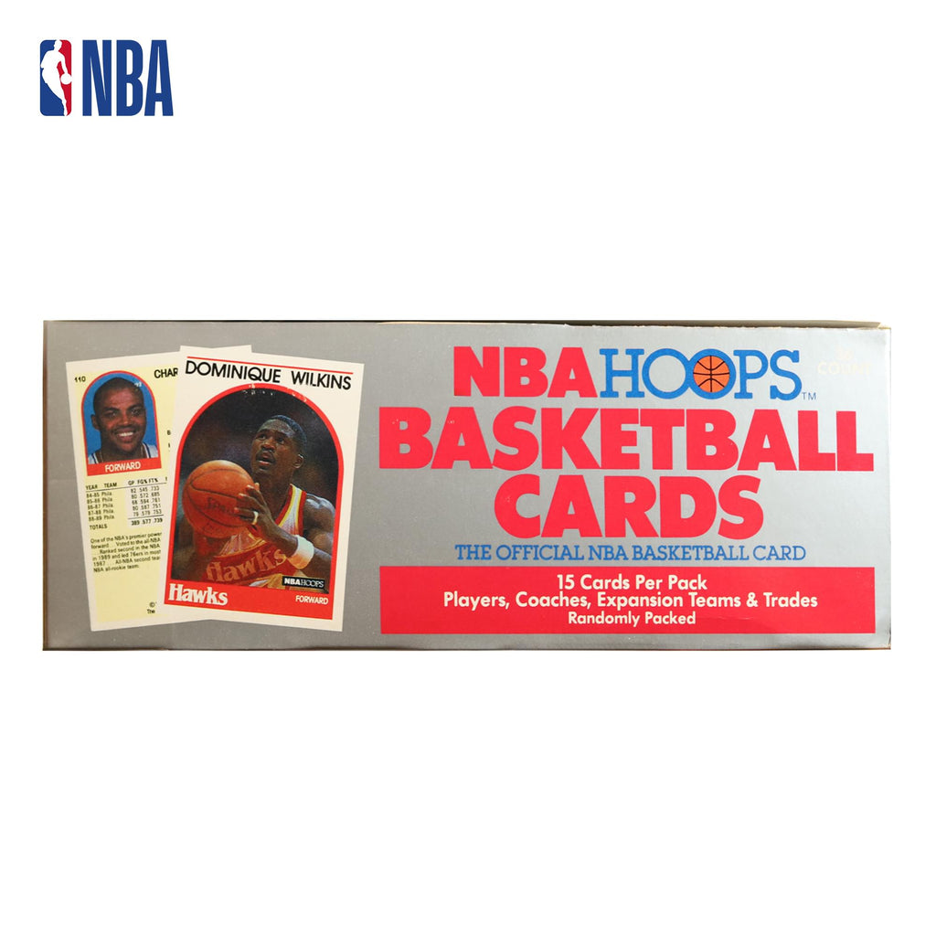 NBA 1989-90 Hoops Basketball Series 2 Card Box | 36 Packs