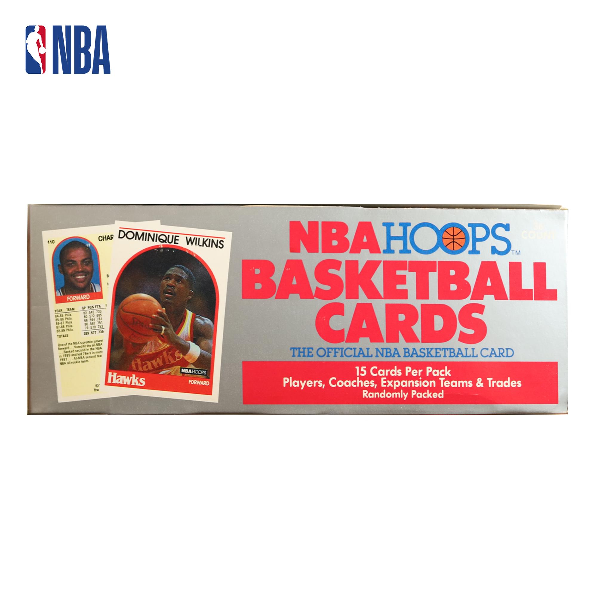 NBA 1989-90 Hoops Basketball Series 2 Card Box | 36 Packs