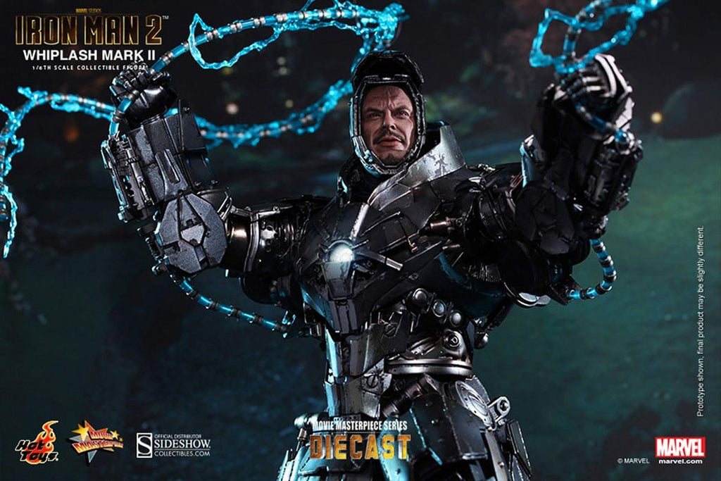 Iron Man 2 Hot Toys 1/6th Scale Movie Masterpiece Action Figure Whiplash
