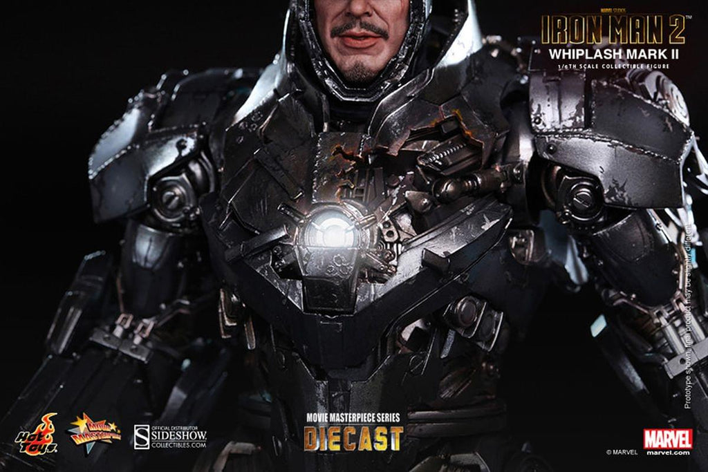 Iron Man 2 Hot Toys 1/6th Scale Movie Masterpiece Action Figure Whiplash