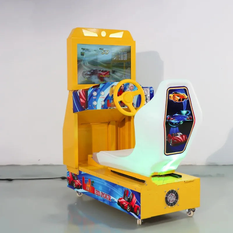Race Car Arcade Machine Racing Simulator Rig for all Kids