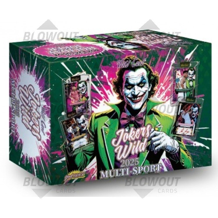 2025 Wild Card Joker’s Wild Multi-Sport God Brick Box