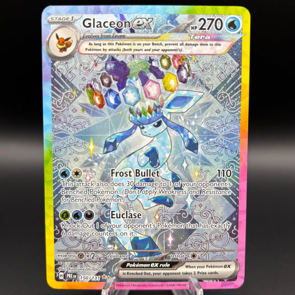 Glaceon ex - 150/131 - SV: Prismatic Evolutions Single Card