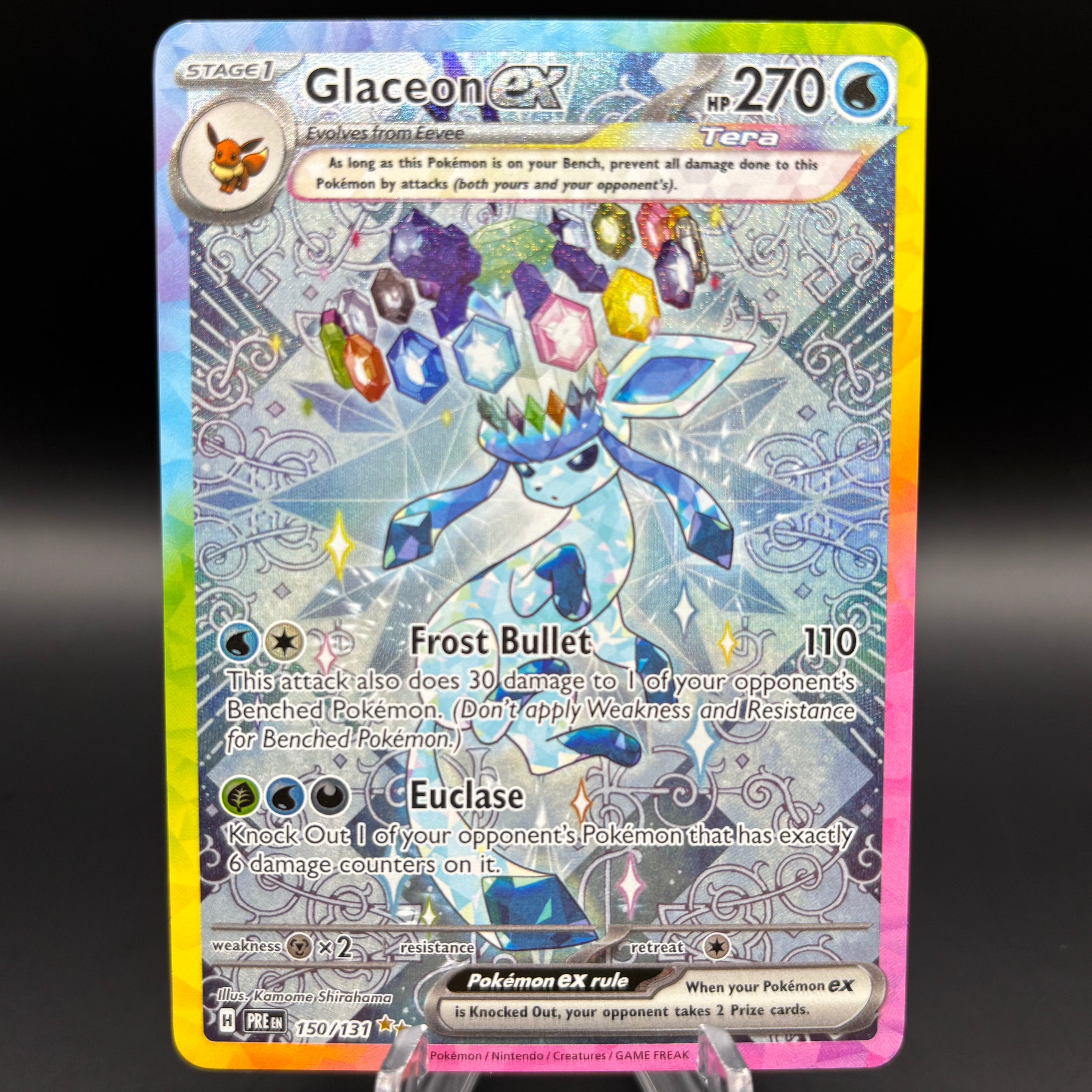 Glaceon ex - 150/131 - SV: Prismatic Evolutions Single Card