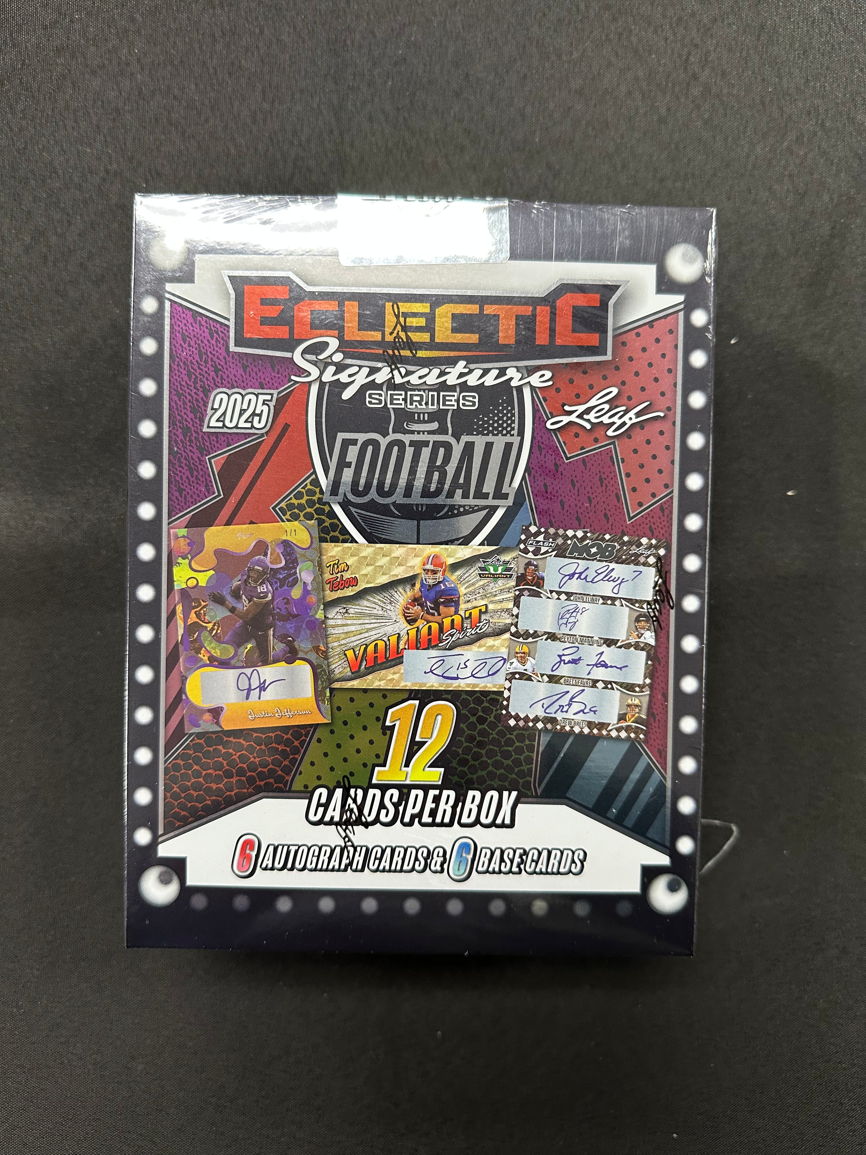 2025 Leaf Electic Signature Series Football Box