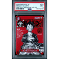2025 ONE PIECE *JAPANESE* PROMOS #014 MONKEY D. LUFFY ONE PIECE MAGAZINE VOL.20 CERT 145440189 PSA9