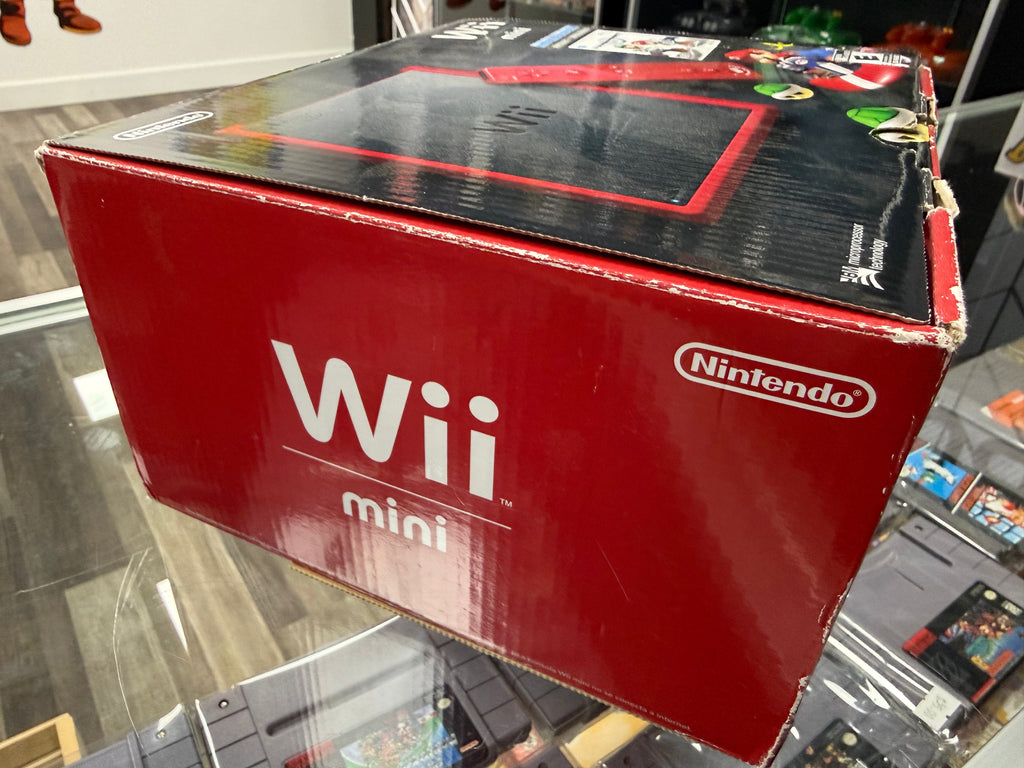 Nintendo Wii Mini System [Mario Kart Bundle] Complete