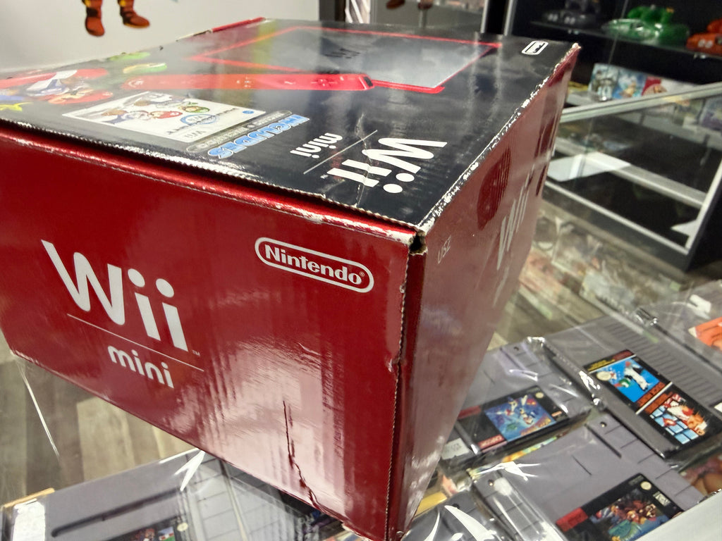 Nintendo Wii Mini System [Mario Kart Bundle] Complete