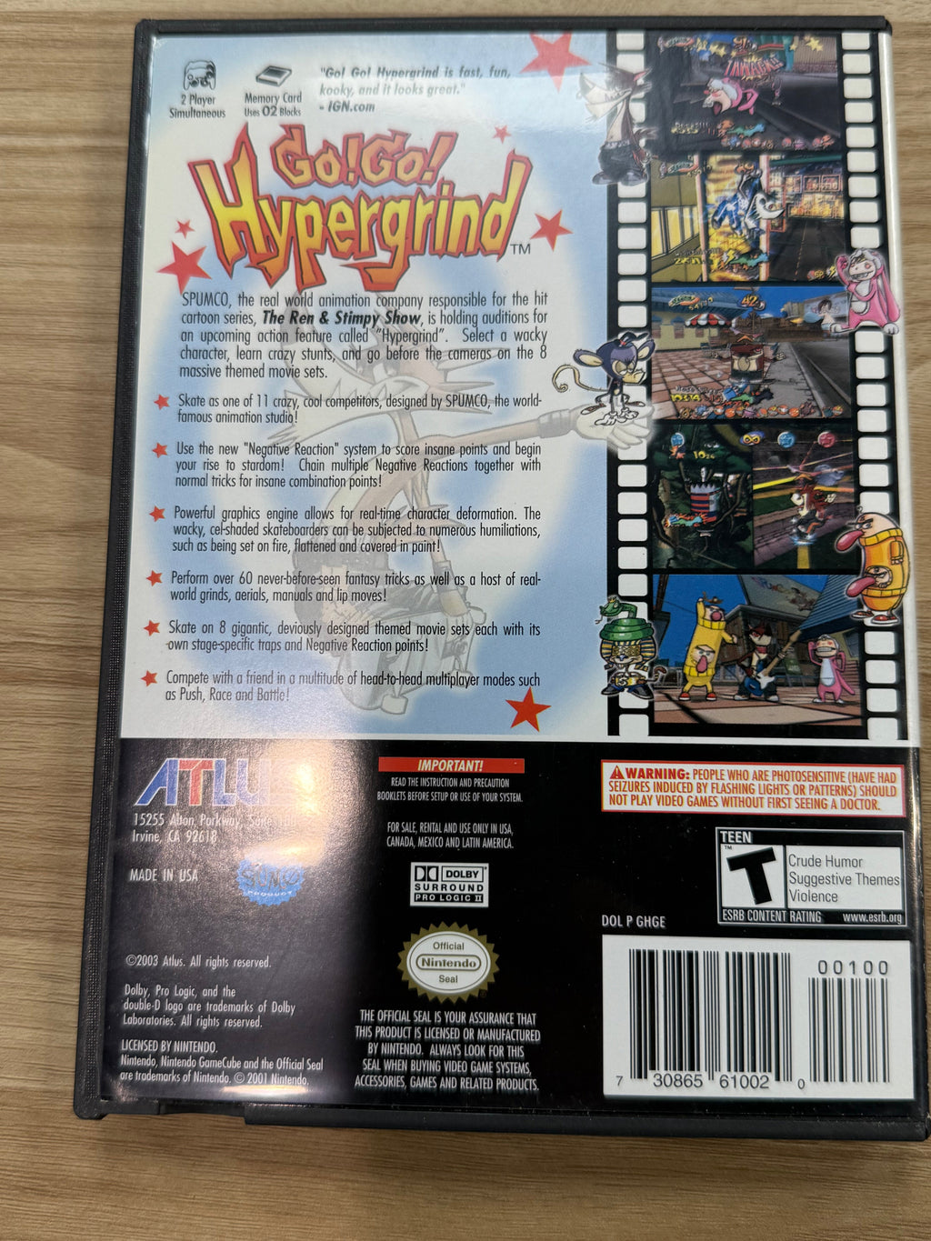 Go Go Hypergrind - Nintendo GameCube