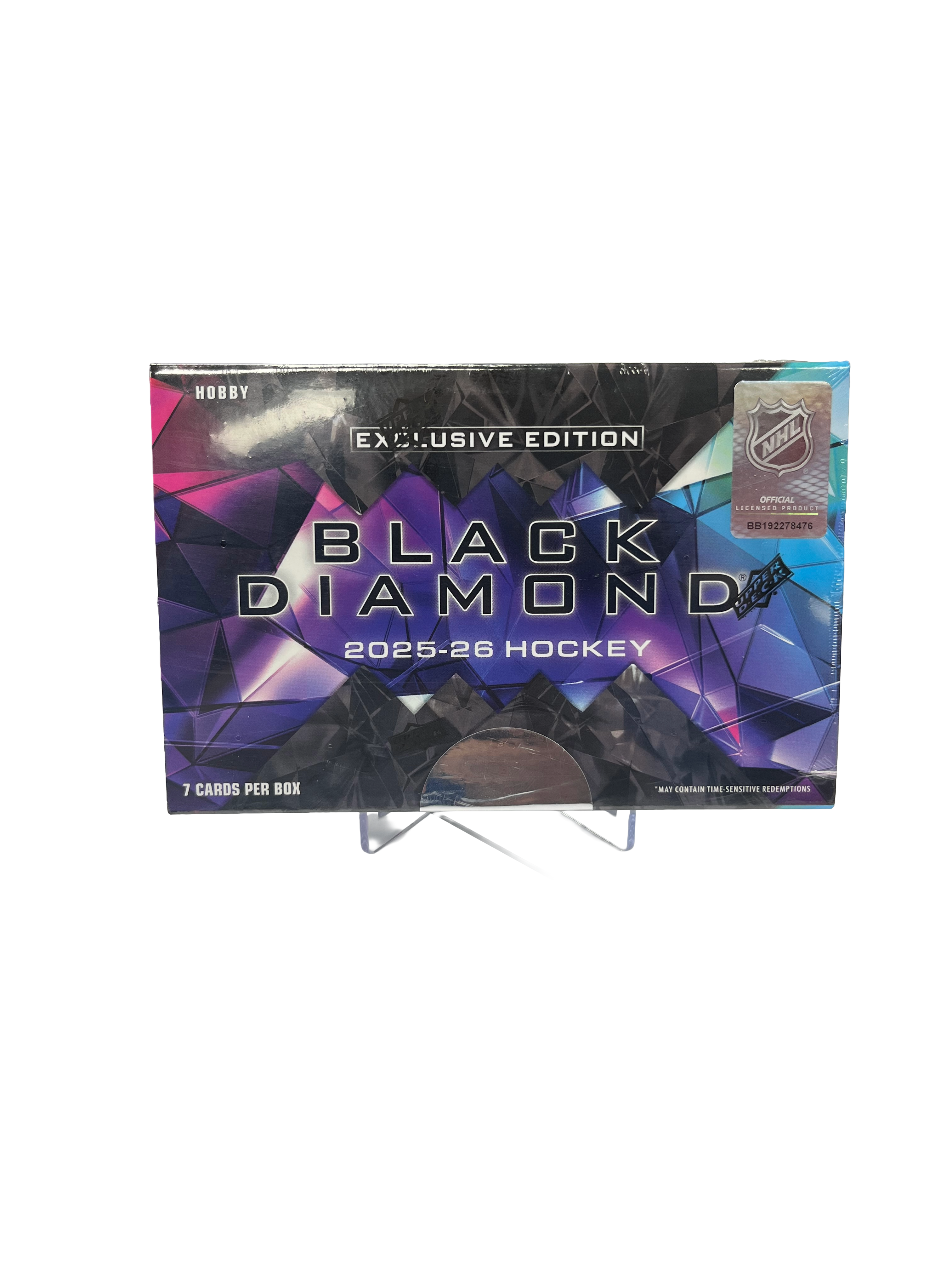2025-26 Upper Deck Black Diamond Hobby Box (CDD Exclusive)
