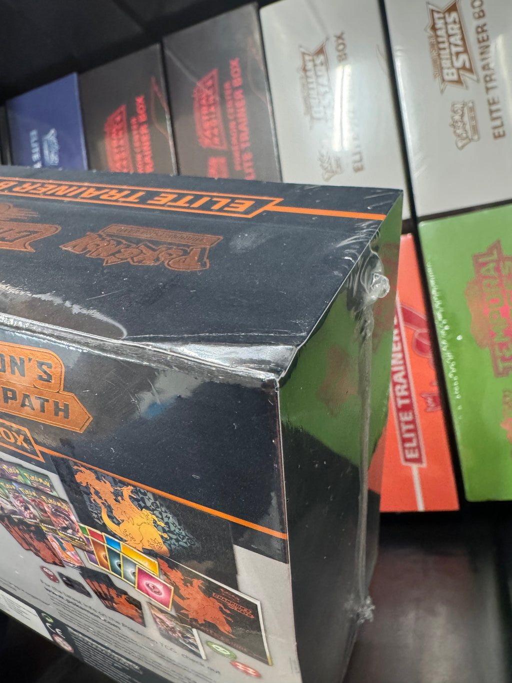 Pokemon Champion's Path Elite Trainer Box (Dent on back corner - see photos)