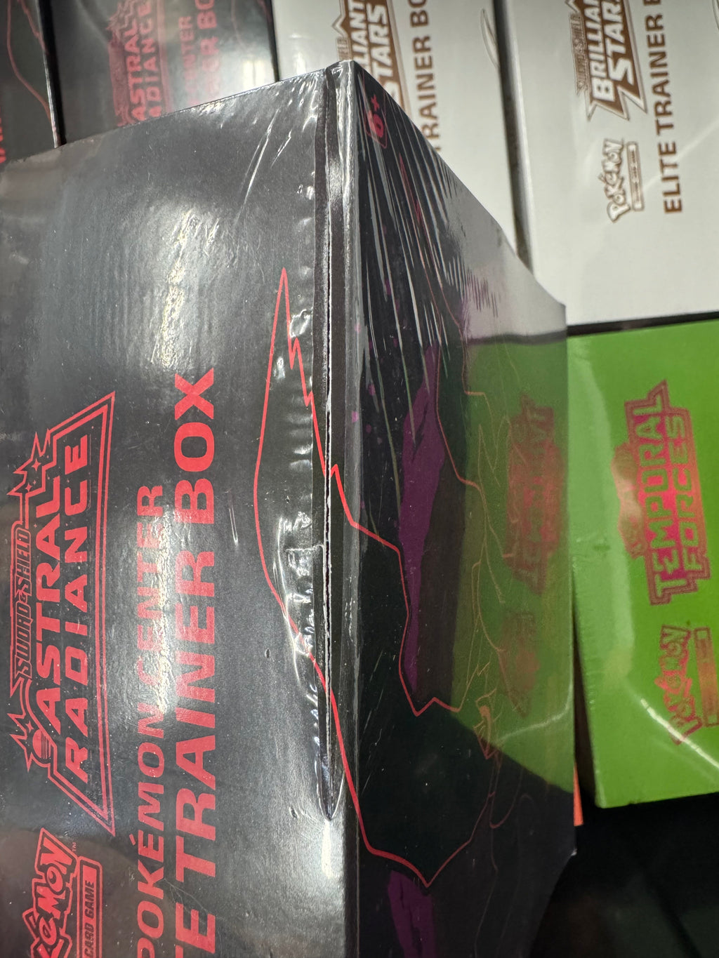 Pokemon Astral Radiance Elite Trainer Box (Pokemon Center Exclusive) (Tear on top of ETB - see photos)