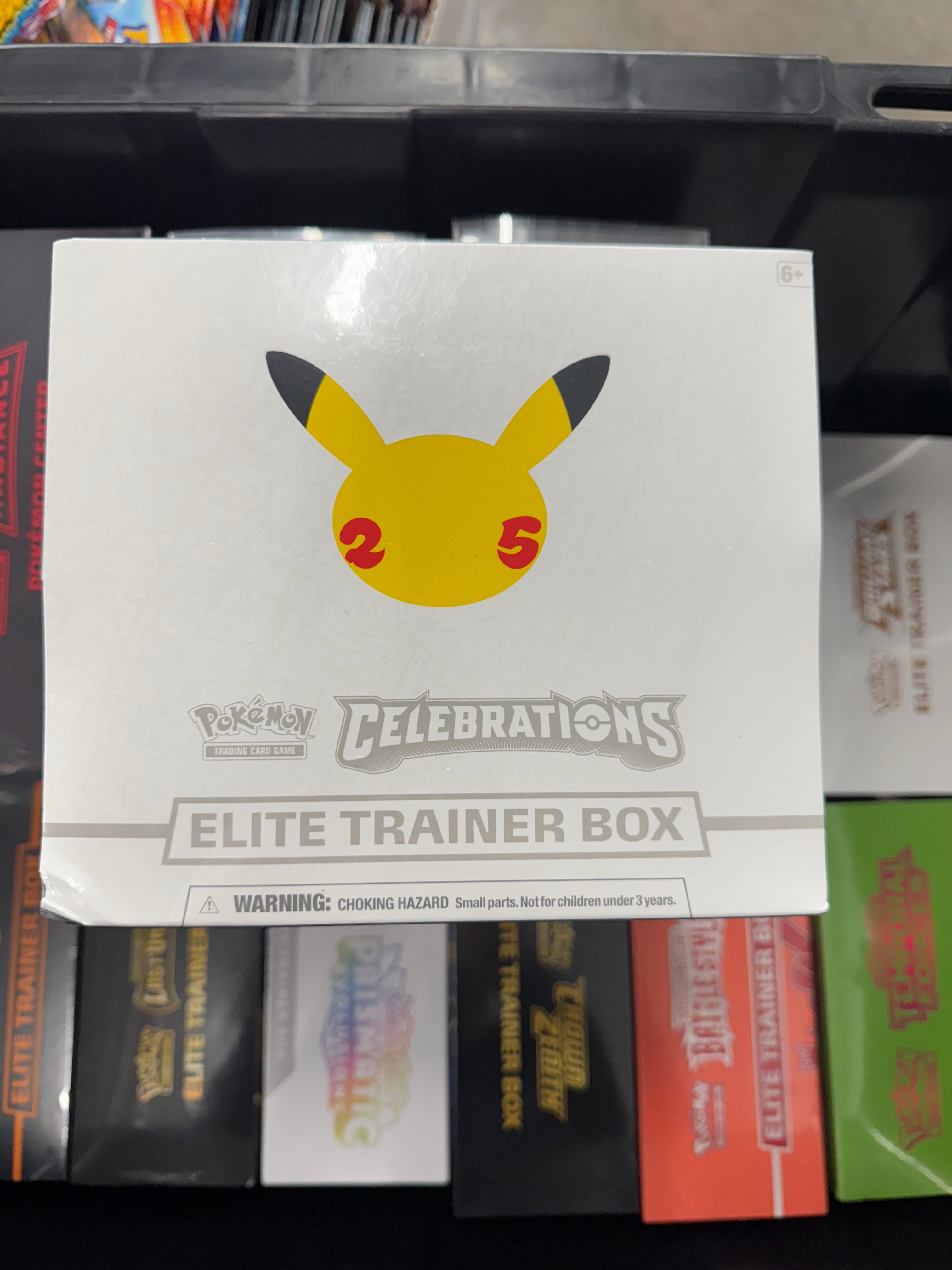 Pokemon Celebrations Elite Trainer Box (Dent in bottom corner - see photos)