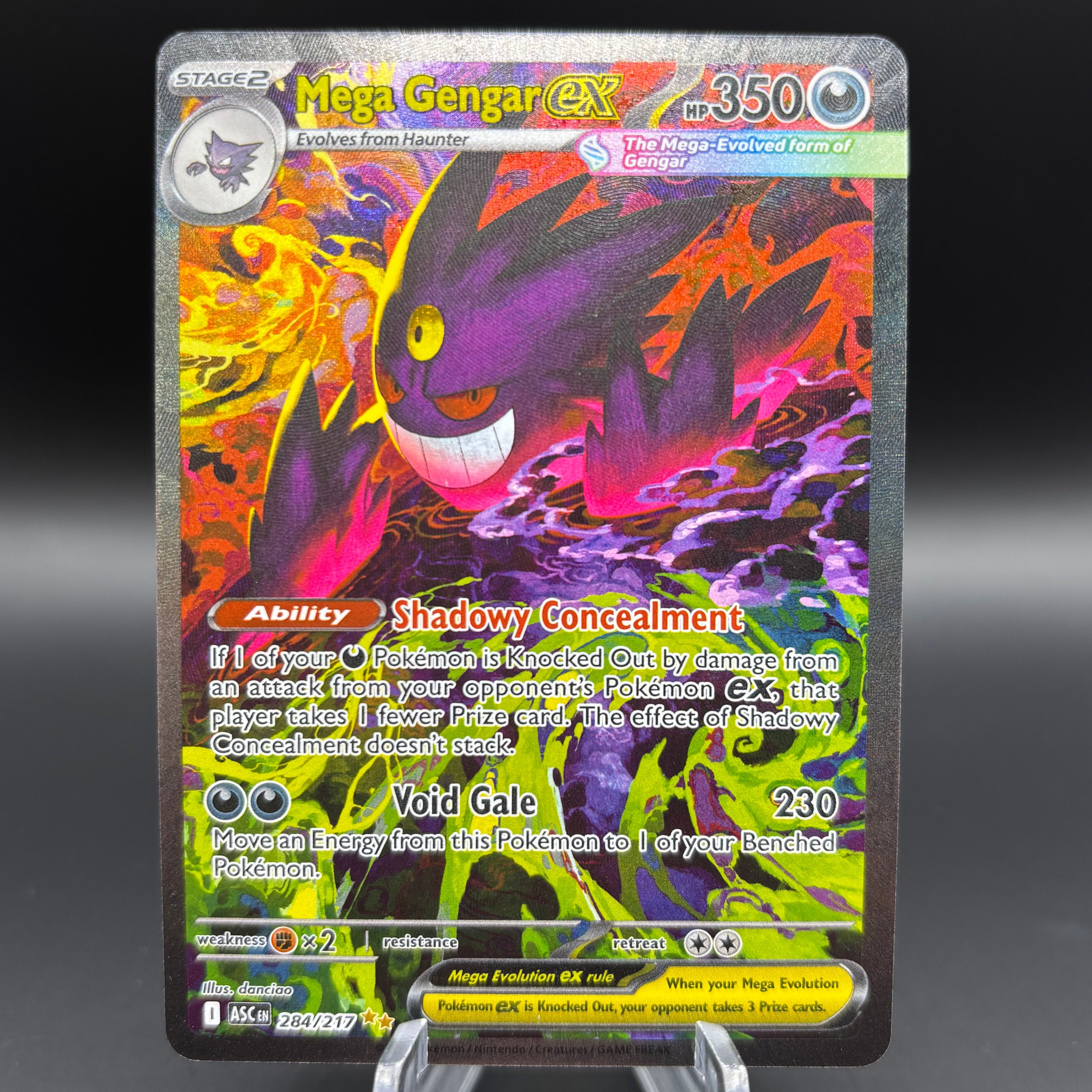 Mega Gengar ex - 284/217 - ME: Ascended Heroes Single Card