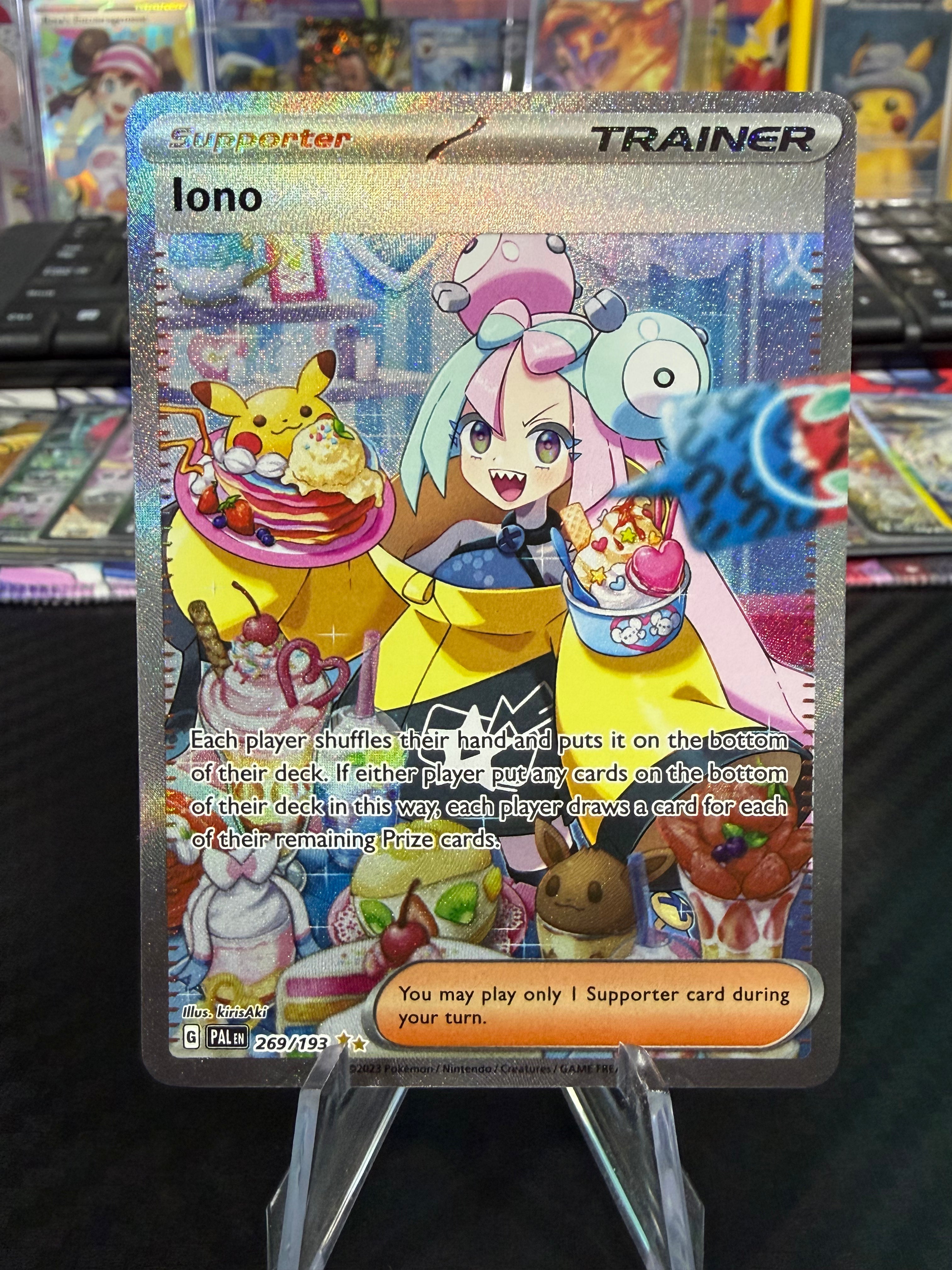 Iono - 269/193 - Special Illustration Rare - Paldea Evolved - NM