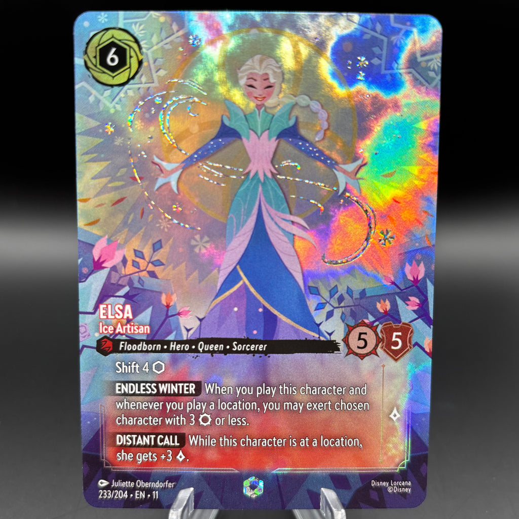 Elsa - Ice Artisan (Enchanted) - Winterspell Single Card