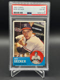 1963 Topps #126 Bob Uecker PSA 6