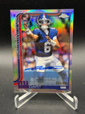 2025 Topps Chrome #RA-JD Jaxson Dart Chrome Rookie Autographs Refractor #/499