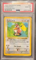 Farfetch'd Shadowless #27 PSA 10