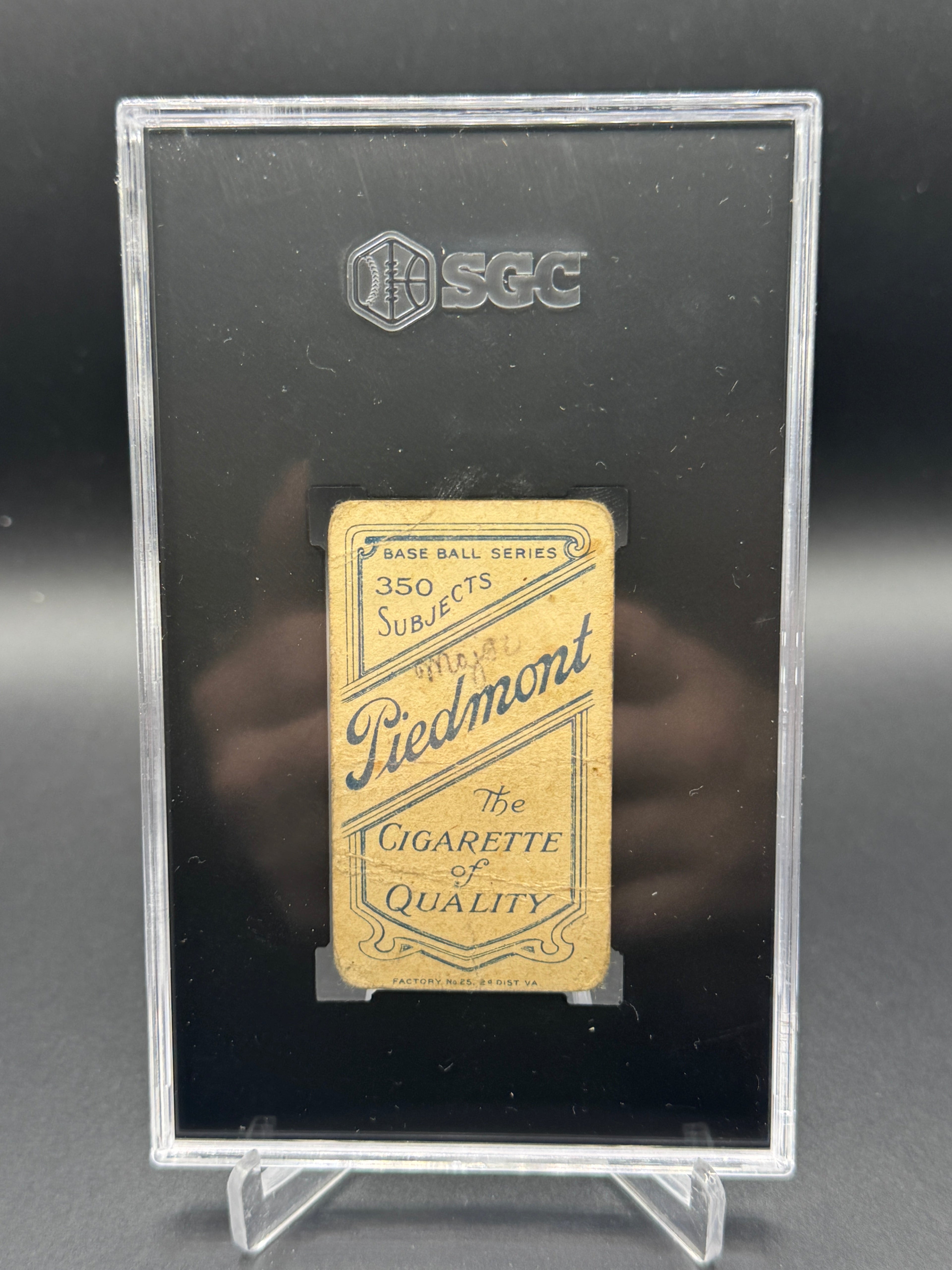 1910 Piedmont Cigarettes (T206) Dahlen, Bill Brooklyn SGC Authentic