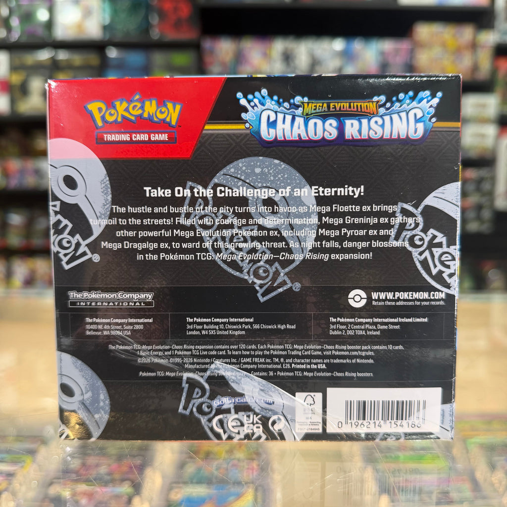 Pokémon TCG: Mega Evolution: Chaos Rising - Booster Box (Limit 1)