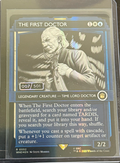 The First Doctor (Serial Numbered) - Universes Beyond: Doctor Who (WHO)
