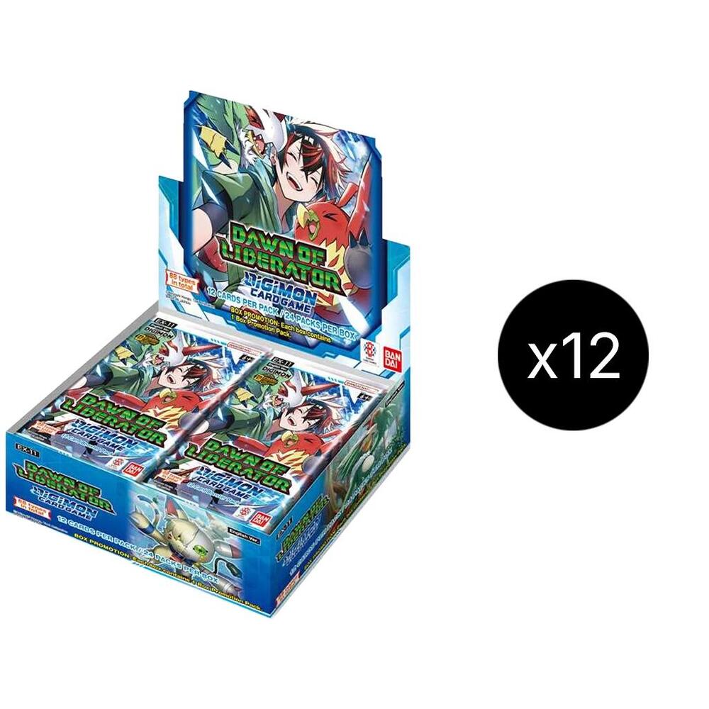Digimon: Dawn of Liberator Booster Box Sealed Case