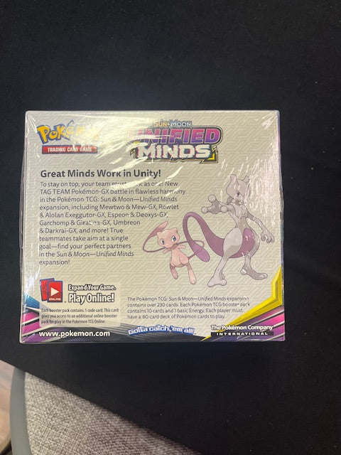Unified Minds Booster Box - SM - Unified Minds (SM11)